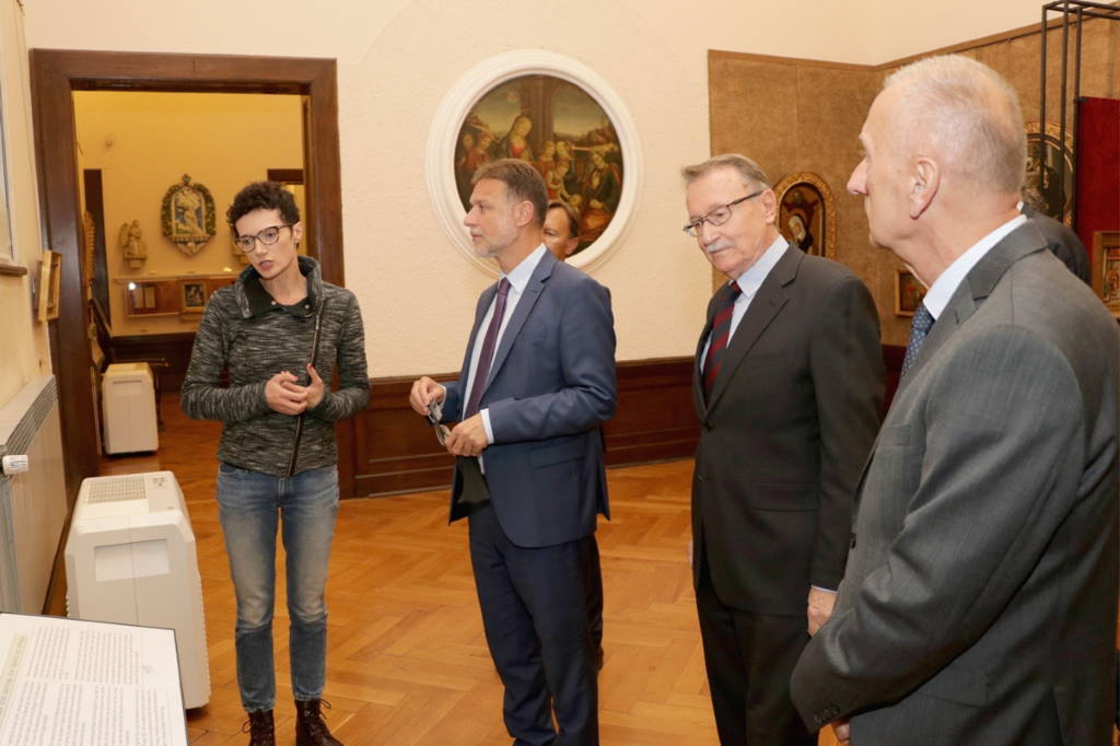 Predsjednik Sabora Goran Jandroković posjetio Hrvatsku akademiju znanosti i umjetnosti