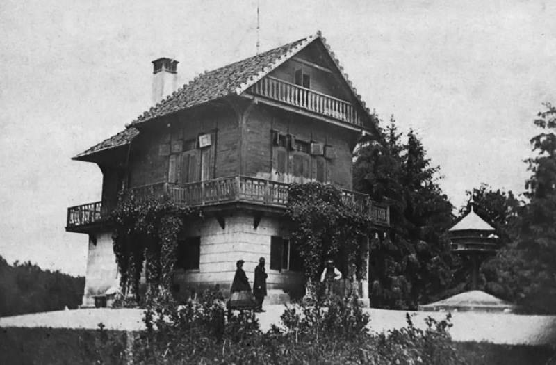 Maksimir - Švicarska kuća, 1864.