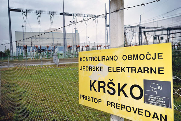 Zaustavljen rad u nuklearki Krško