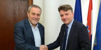 Milan Bandić i Petre Šilegov