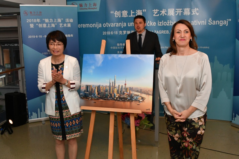 Jelena Pavičić Vukičević i Yin Xin otvorile  izložbu Kreativni Šangaj