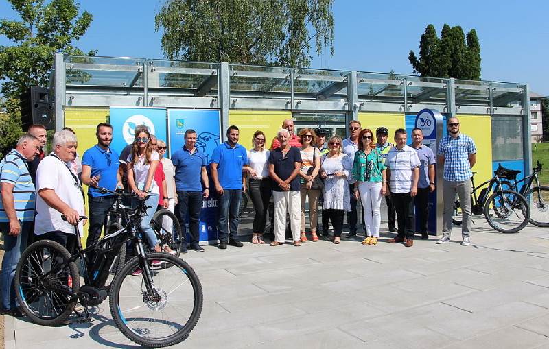 JASTREBARSKO: Otvorena prva garaža s javnim električnim biciklima izgrađena u Hrvatskoj
