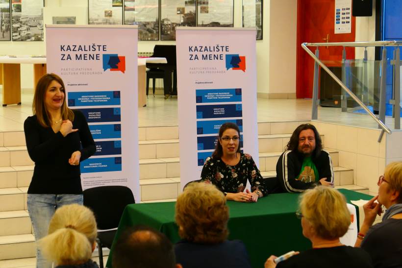 KULTURNI CENTAR DUBRAVA: Predstavljen projekt 'Kazalište za mene', financiran iz fondova EU