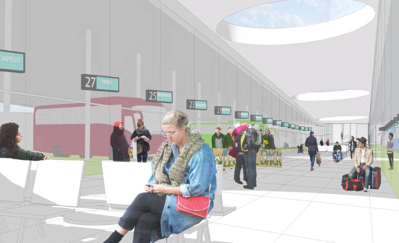 Beč dobiva novi terminal za međunarodni autobusi promet, bit će vrlo sličan bečkoj zračnoj luci