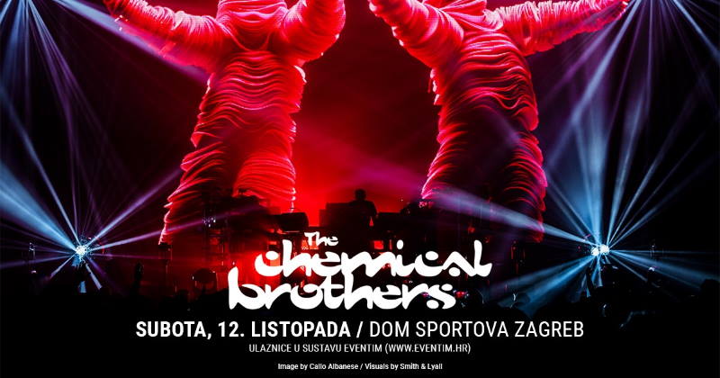 Najpoznatiji elektronički dvojac, The Chemical Brothers, napokon stiže u Zagreb!