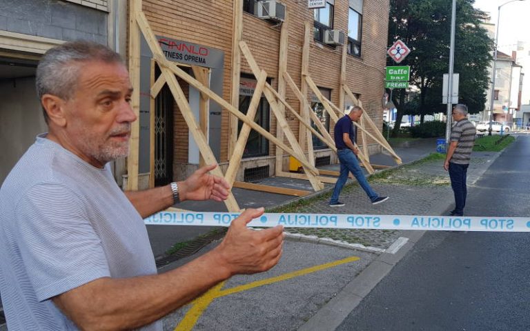 Bandić obišao zgradu u Kranjčevićevoj, zbog opasnosti od rušenja zatvoren dio Adžijine