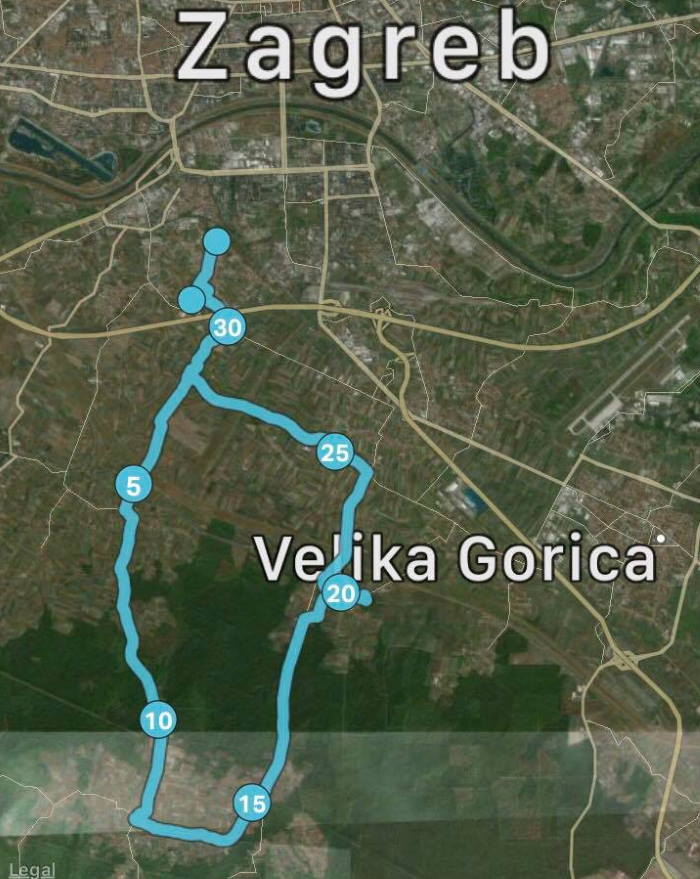 Biciklistička potraga za vješticama 10 km od Novog Zagreba