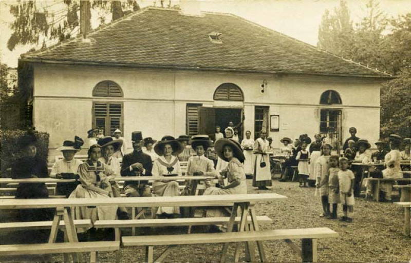 Maksimirska restauracija 1910.