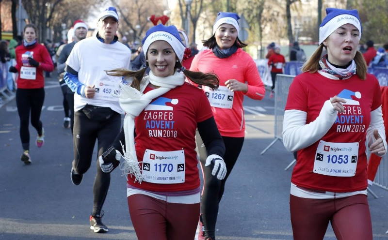 ZAGREB ADVENT RUN: Organizatori očekuju da će ova atraktivna utrka privući 3000 trkača