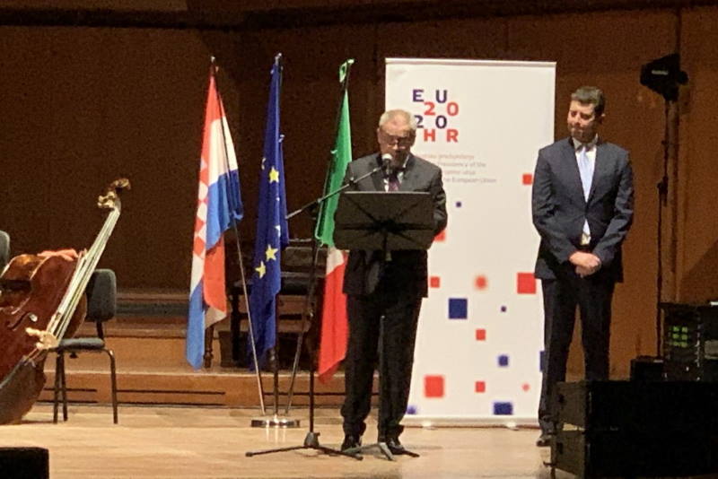 Koncertom Zagrebačke filharmonije u Rimu obilježen početak hrvatskog predsjedavanja Vijećem EU