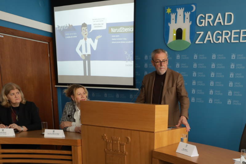 Grad Zagreb ima još jednu digitalnu uslugu: Danas je predstavljena e-Narudžbenica