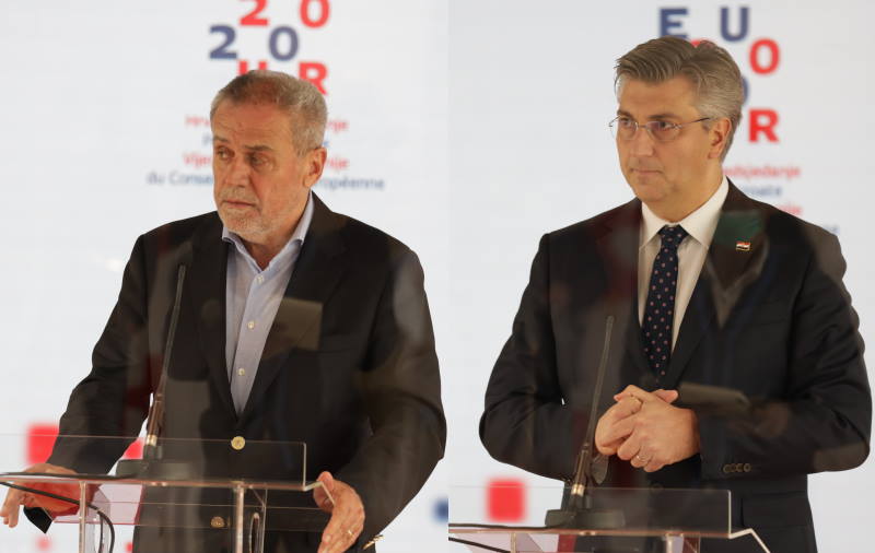 Plenković i Bandić razgovarali o sanaciji posljedica potresa, dogovorene tri ključne točke
