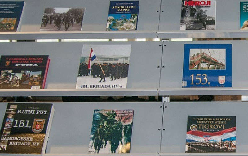 U povodu Dana pobjede i domovinske zahvalnosti NSK priređuje izložbu knjiga o Oluji