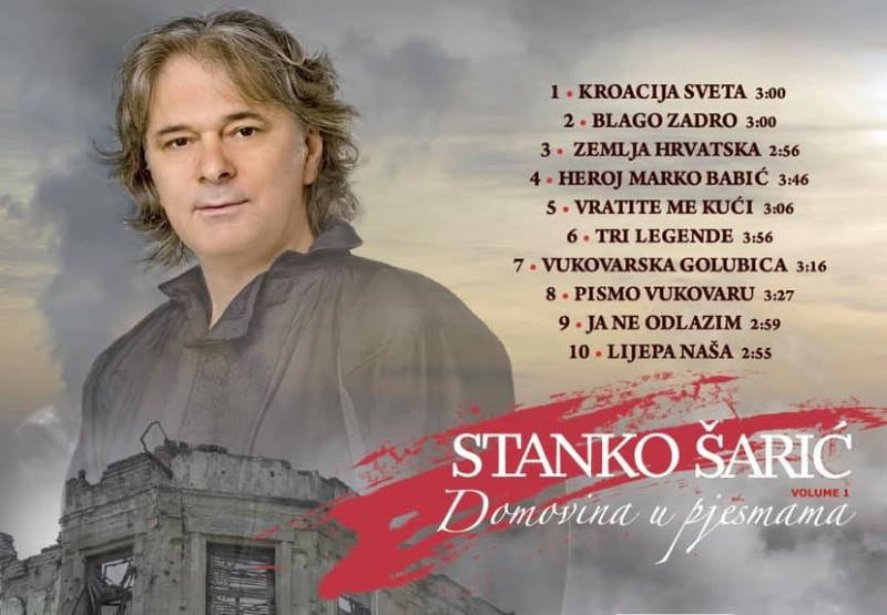 Stanko Šarić otkriva kako je nastavo njegov najnoviji album "Domovina u pjesmama"