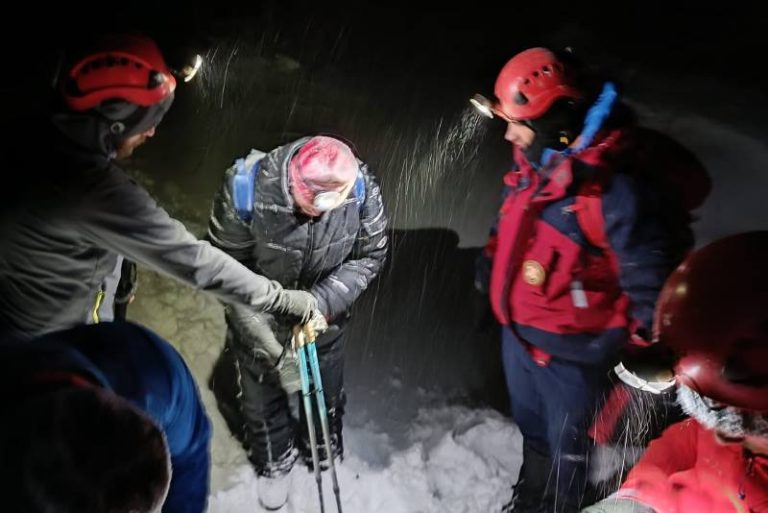 HGSS spasio planinara koji se izgubio u snježnoj mećavi