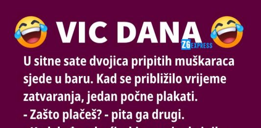 VIC DANA: Rasplakao se u baru