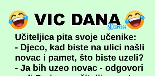 VIC DANA: Novac ili pamet