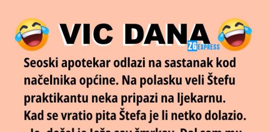 VIC DANA: Štef apotekar