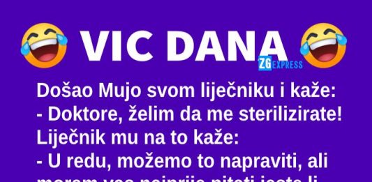 VIC DANA: Sterilizacija