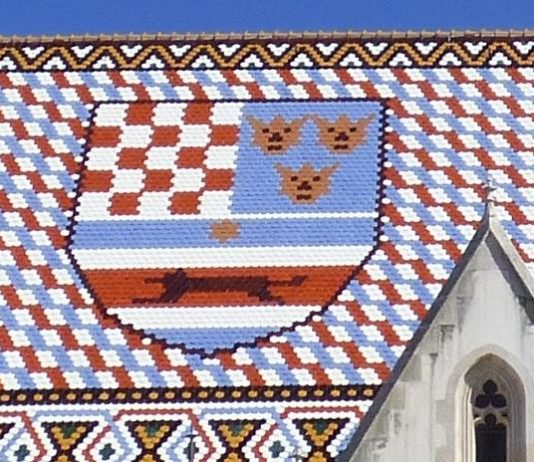 Hrvatski grb - Crkva sv. Marka
