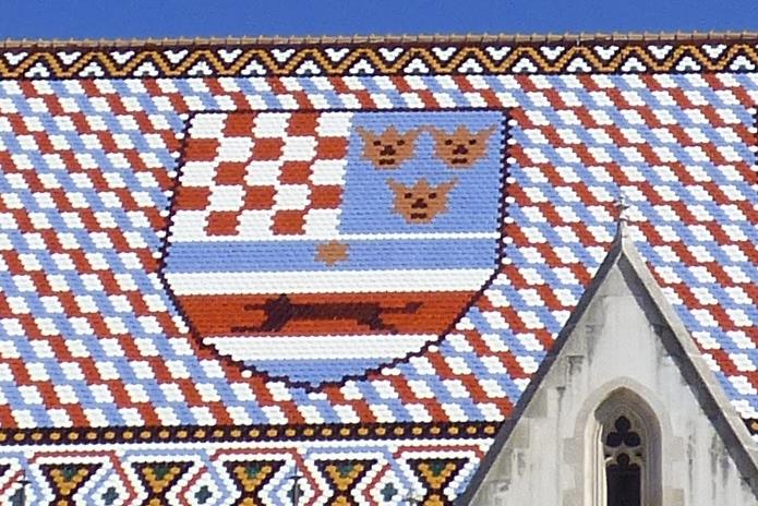 Hrvatski grb - Crkva sv. Marka